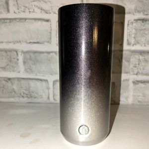 Starbucks 2019 Stainless Steel Tumbler Glitter Ombre Metallic Black Gray 12OZ